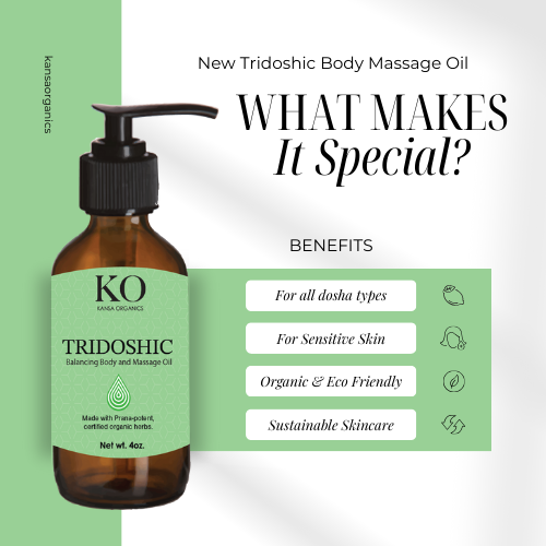 tridoshic body massage oil