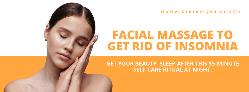 Facial Massage to induce sleep