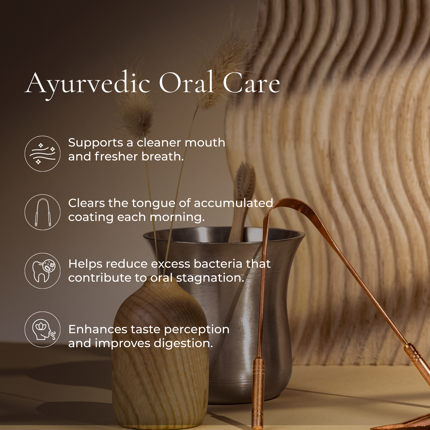 AYURVEDIC COPPER TONGUE CLEANER