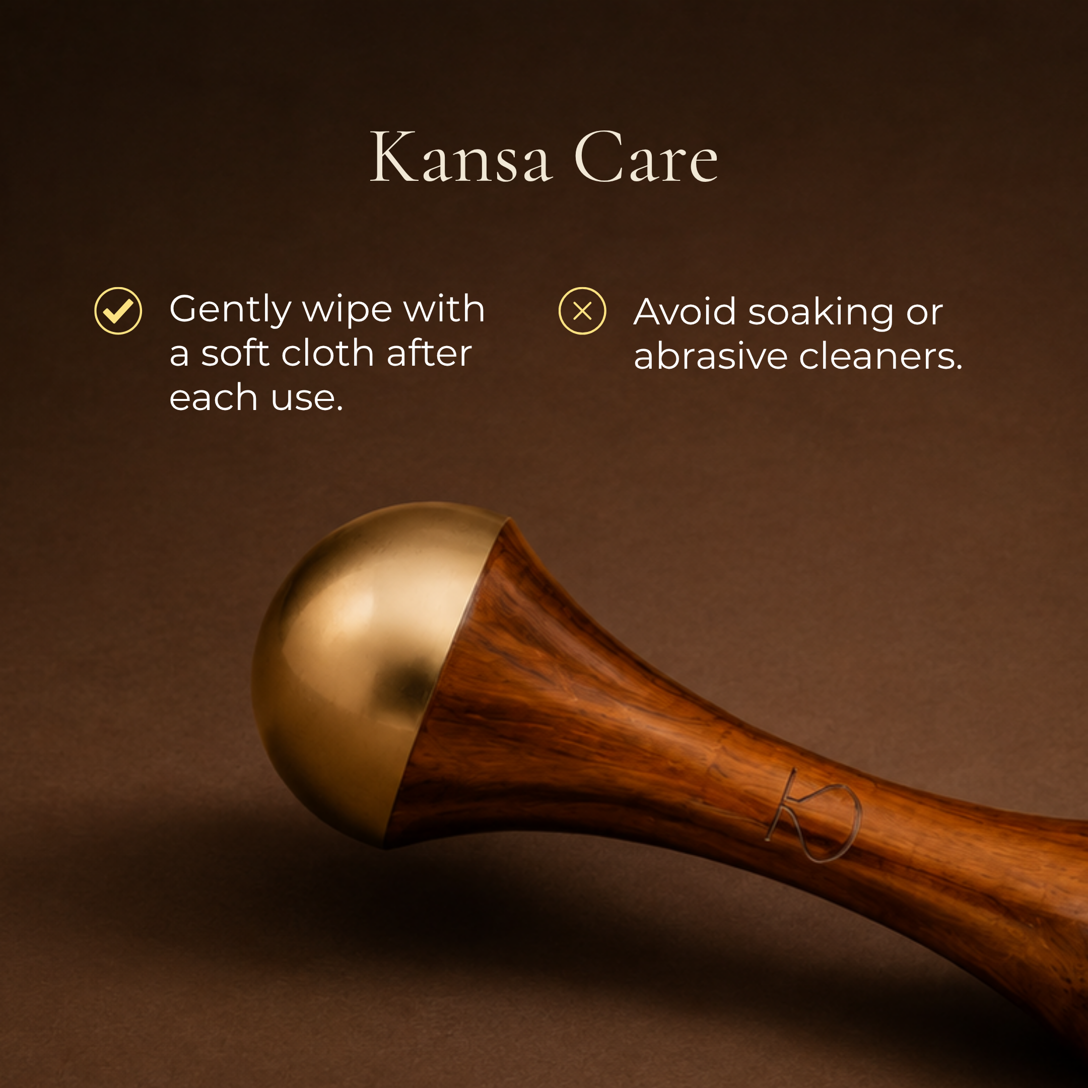 Dual Flow Body Kansa Wand