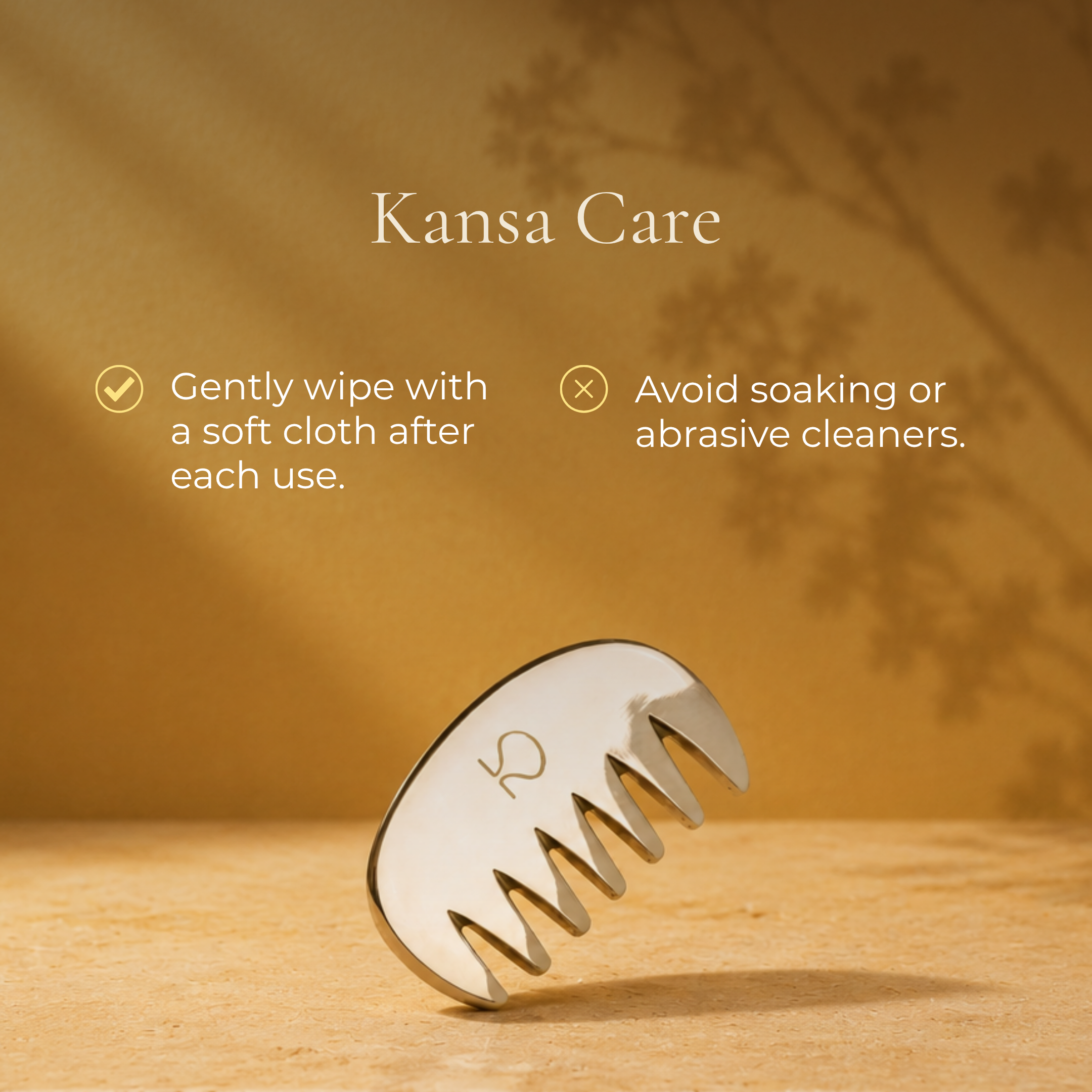Kansa Scalp Comb