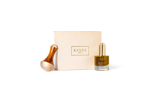 Ayra Restorative Oil 30ml & Dual Flow Kansa Wand Set / SELF CARE KIT