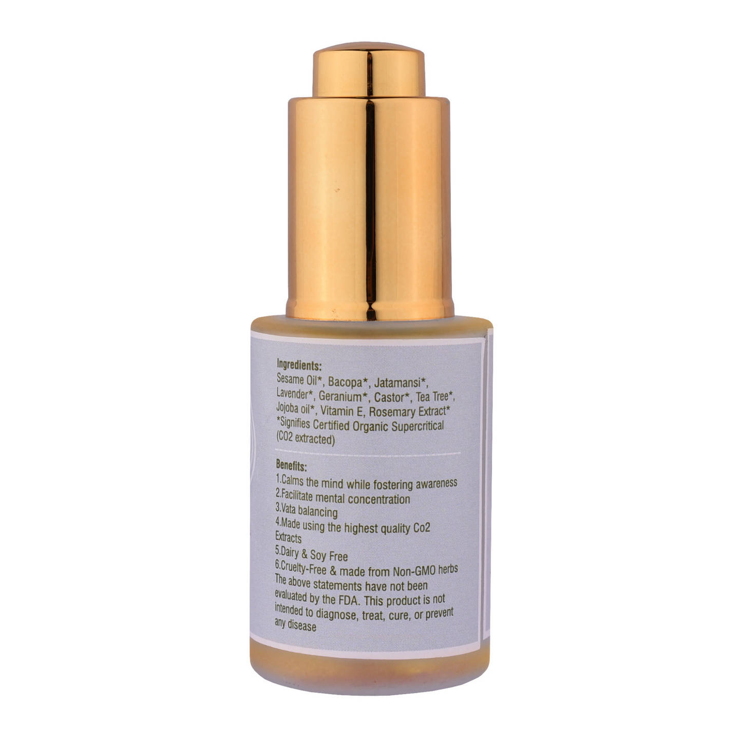 30ML VATA - CALMING FACIAL OIL - Kansa Organics