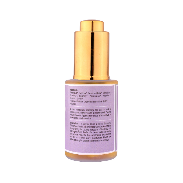 PITTA COOLING FACIAL OIL - Kansa Organics