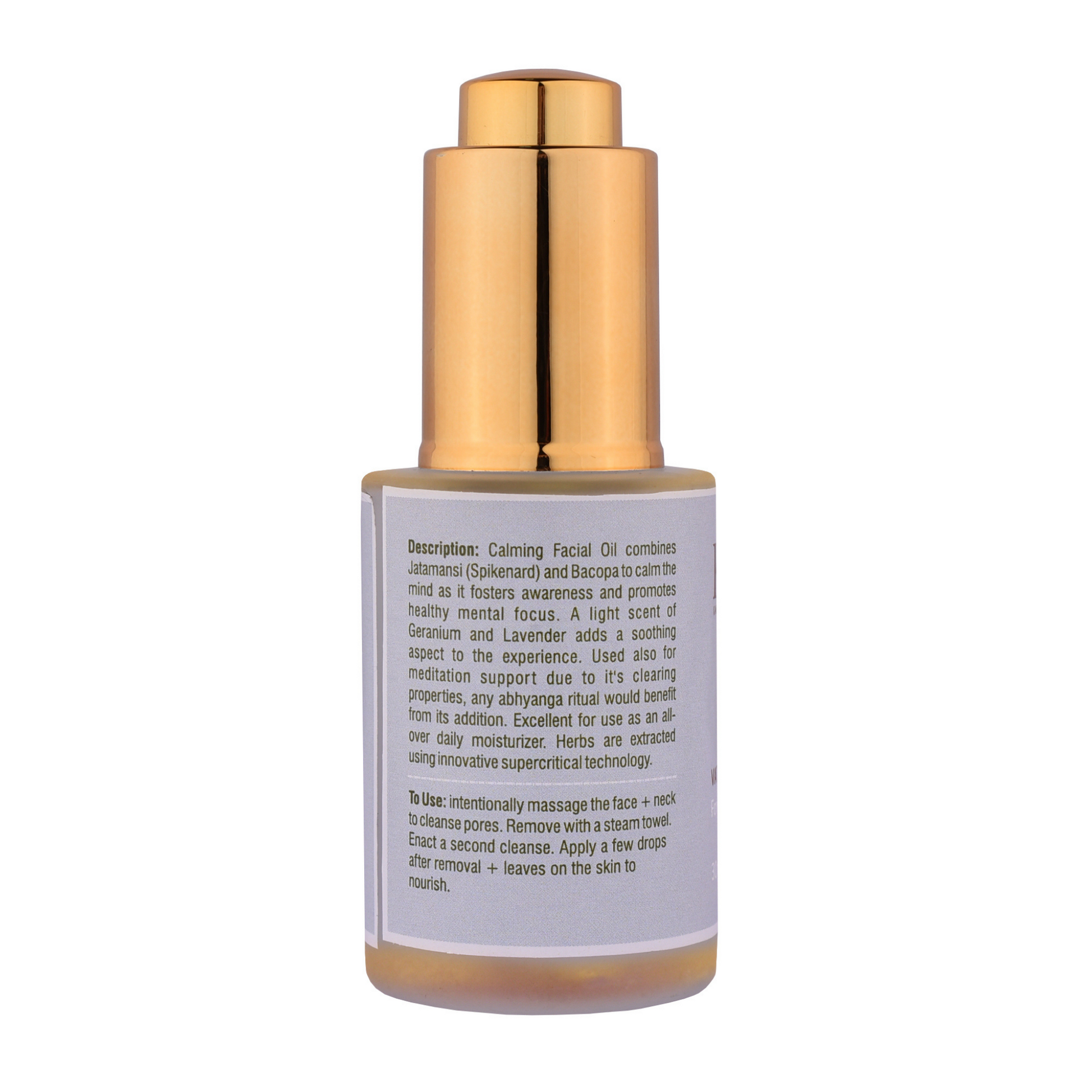 30ML VATA - CALMING FACIAL OIL - Kansa Organics