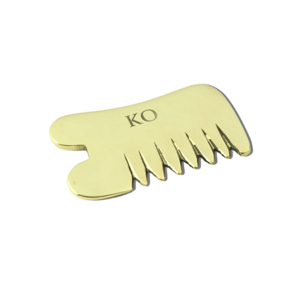 Kansa Gua Sha Comb - Kansa Organics