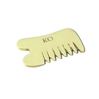Kansa Gua Sha Comb - Kansa Organics