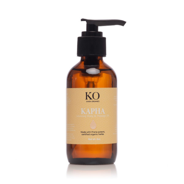 KAPHA - THE WARMING BODY & MASSAGE OIL - Kansa Organics