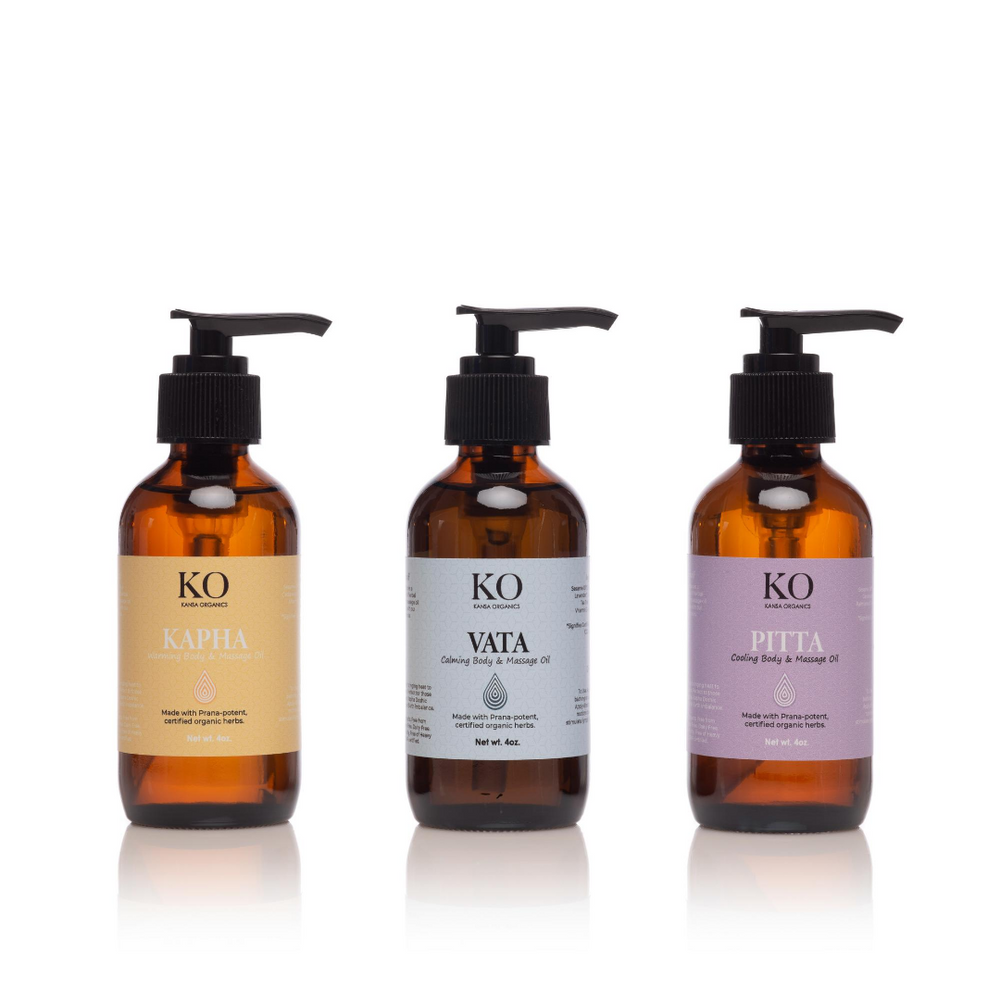 VATA - THE CALMING BODY & MASSAGE OIL - Kansa Organics